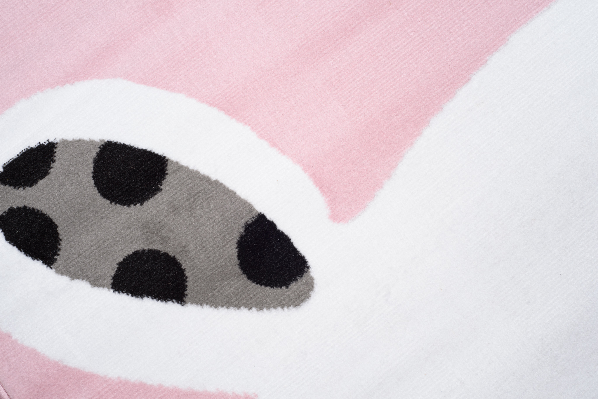 Tappeto Per Bambini Pinky Rosa Bianco Orsetto