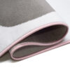Tappeto Per Bambini Pinky Rosa Bianco Orsetto
