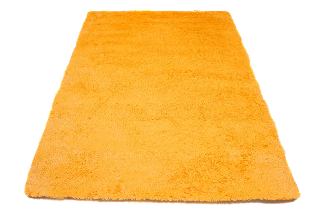 Tappeto Silk Antiscivolo Shaggy Arancione