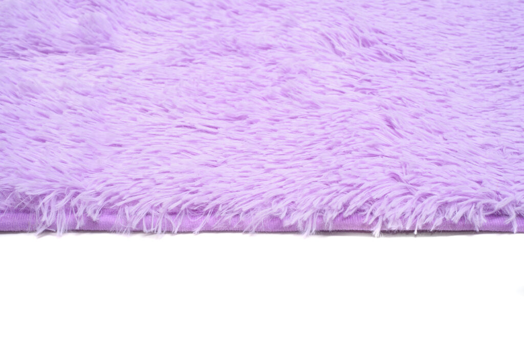 Tappeto Silk Antiscivolo Shaggy Viola