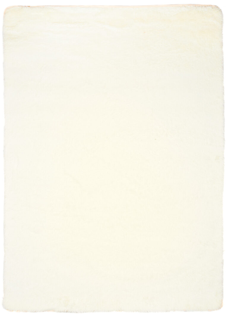 Tappeto Silk Antiscivolo Shaggy Crema