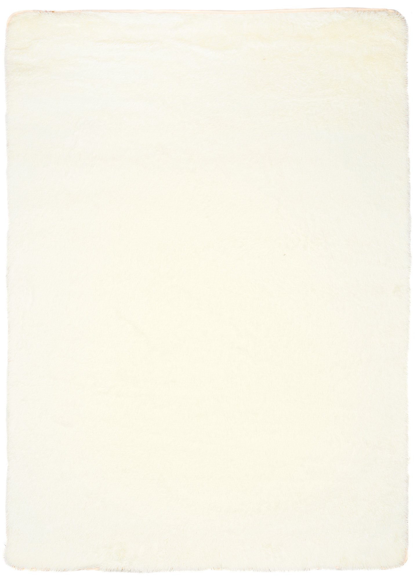 Tappeto Silk Antiscivolo Shaggy Crema