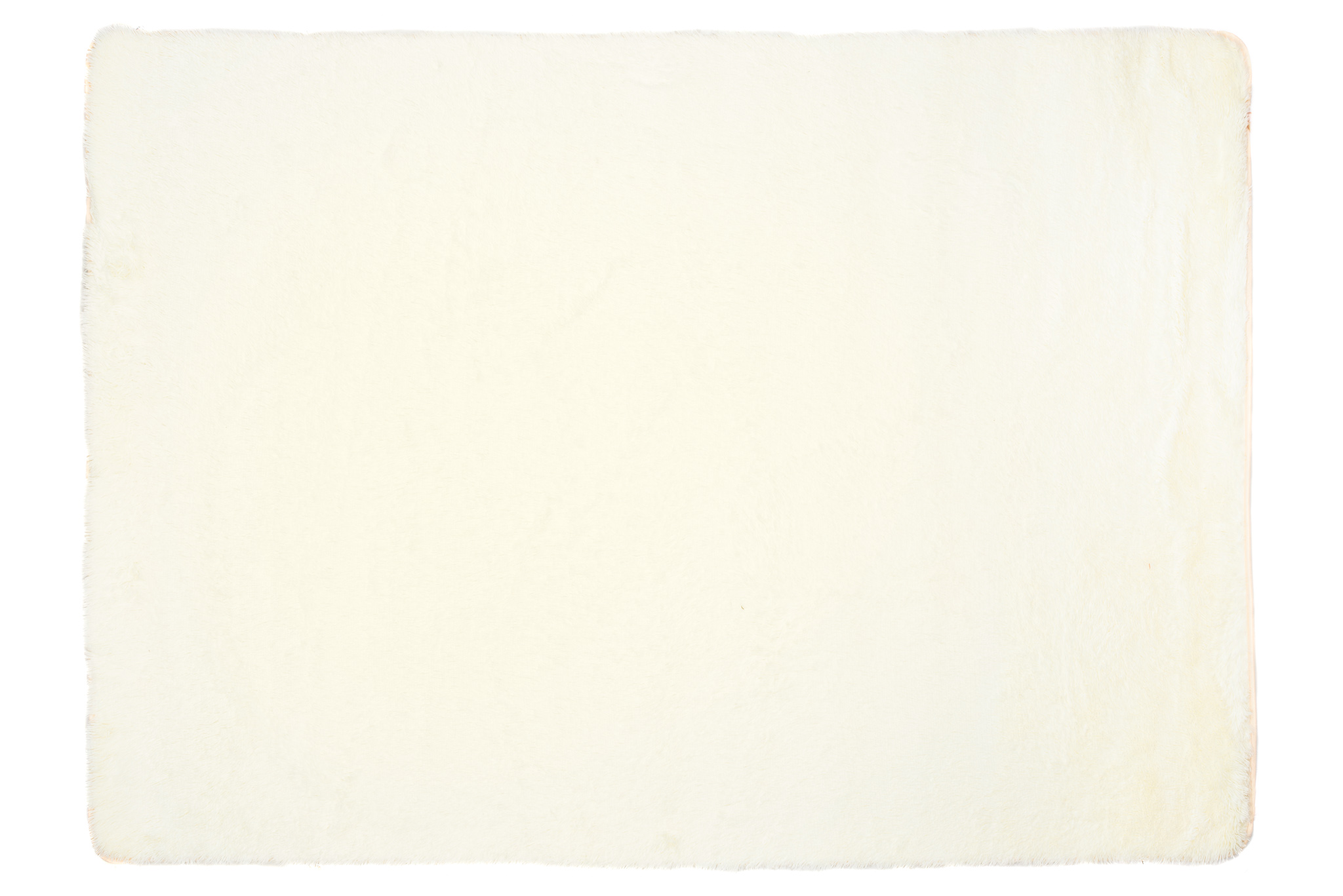 Tappeto Silk Antiscivolo Shaggy Crema