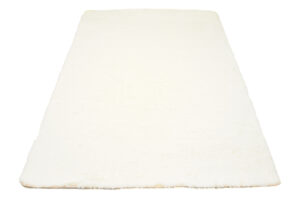 Tappeto Silk Antiscivolo Shaggy Crema