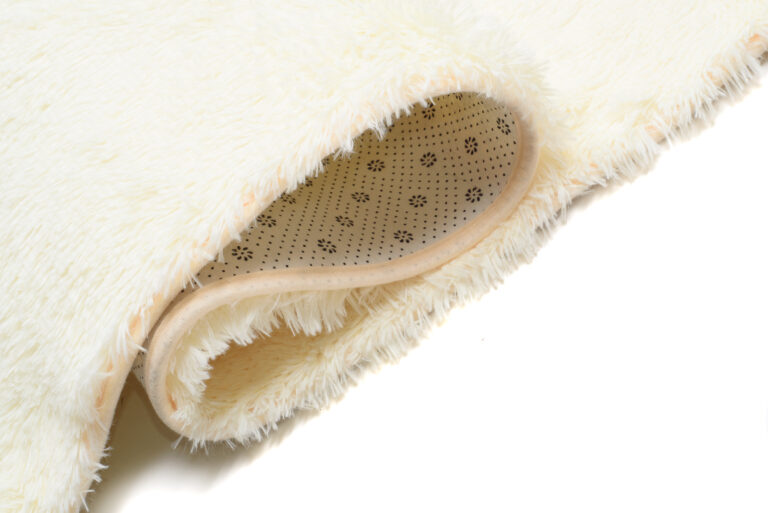 Tappeto Silk Antiscivolo Shaggy Crema