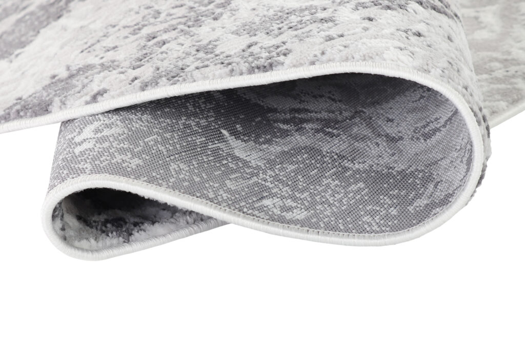 Tappeto Sky Rotondo Grigio Crema Vintage Ornamenti