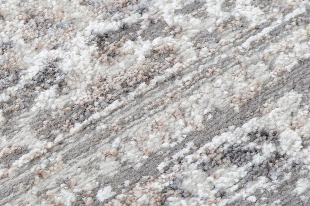 Tappeto Valley Rotondo Grigio Vintage Floreale