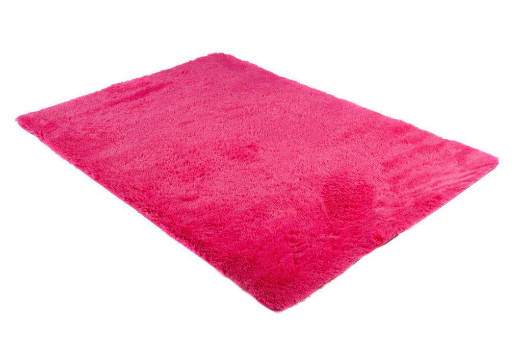 Tappeto Silk Antiscivolo Shaggy Rosa