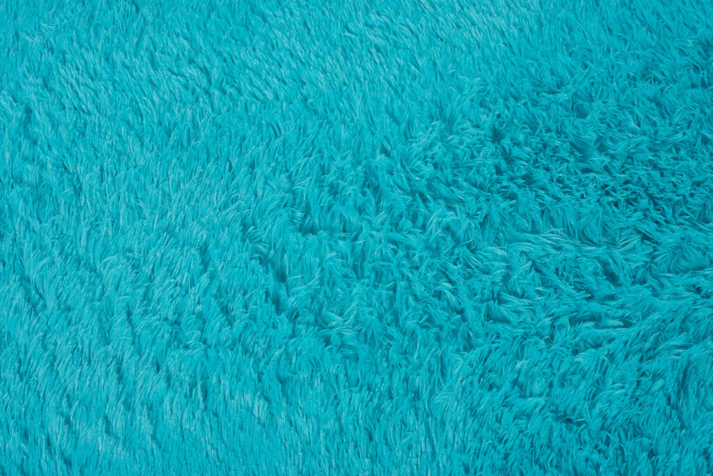Tappeto Silk Antiscivolo Shaggy Turchese
