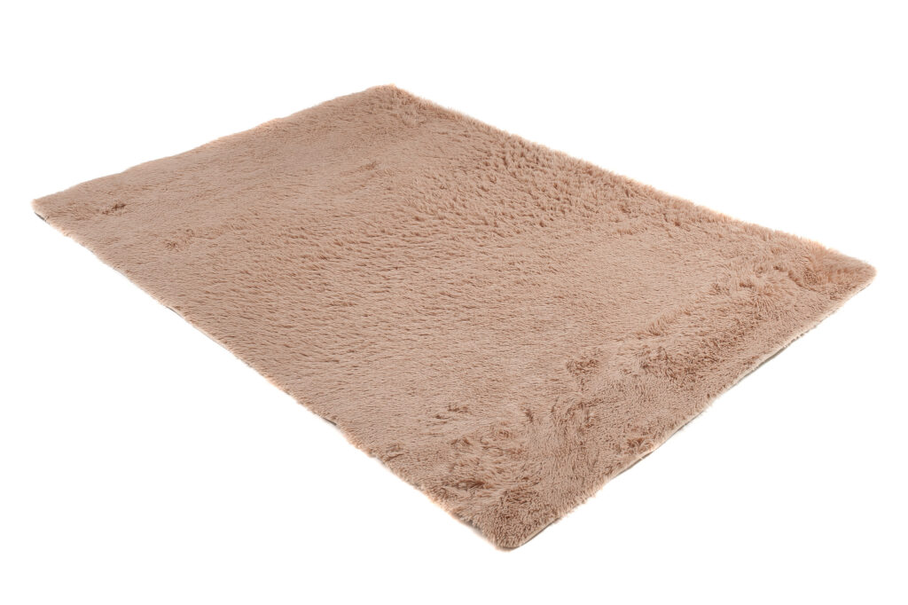 Tappeto Silk Antiscivolo Shaggy Beige Chiaro