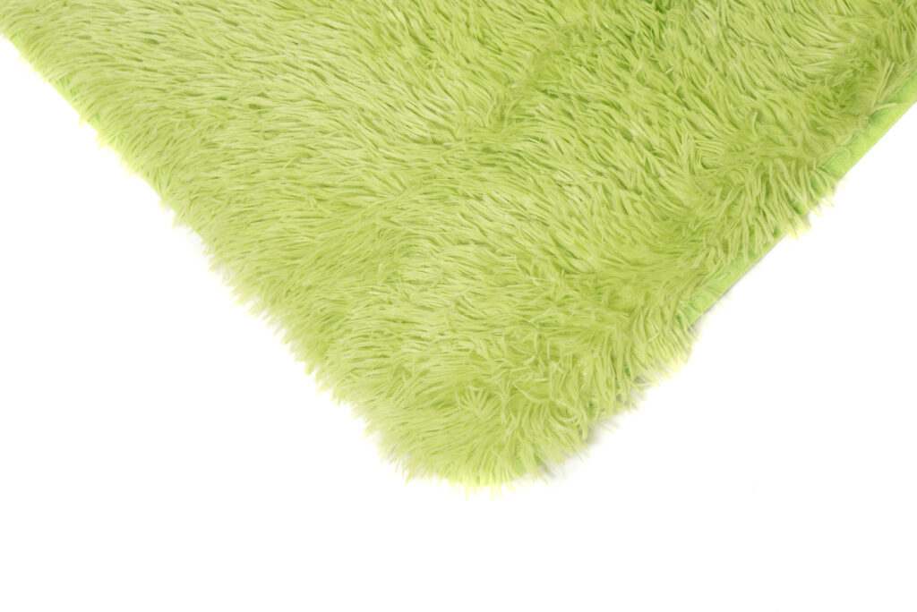 Tappeto Silk Antiscivolo Shaggy Verde Chiaro