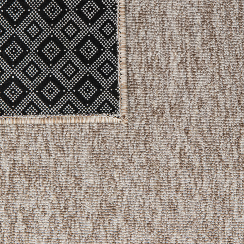 Tappeto Nizza Beige Chiaro Moderno Antiscivolo
