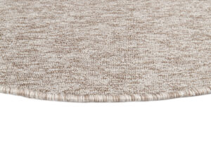 Tappeto Nizza Rotondo Beige Chiaro Moderno Antiscivolo