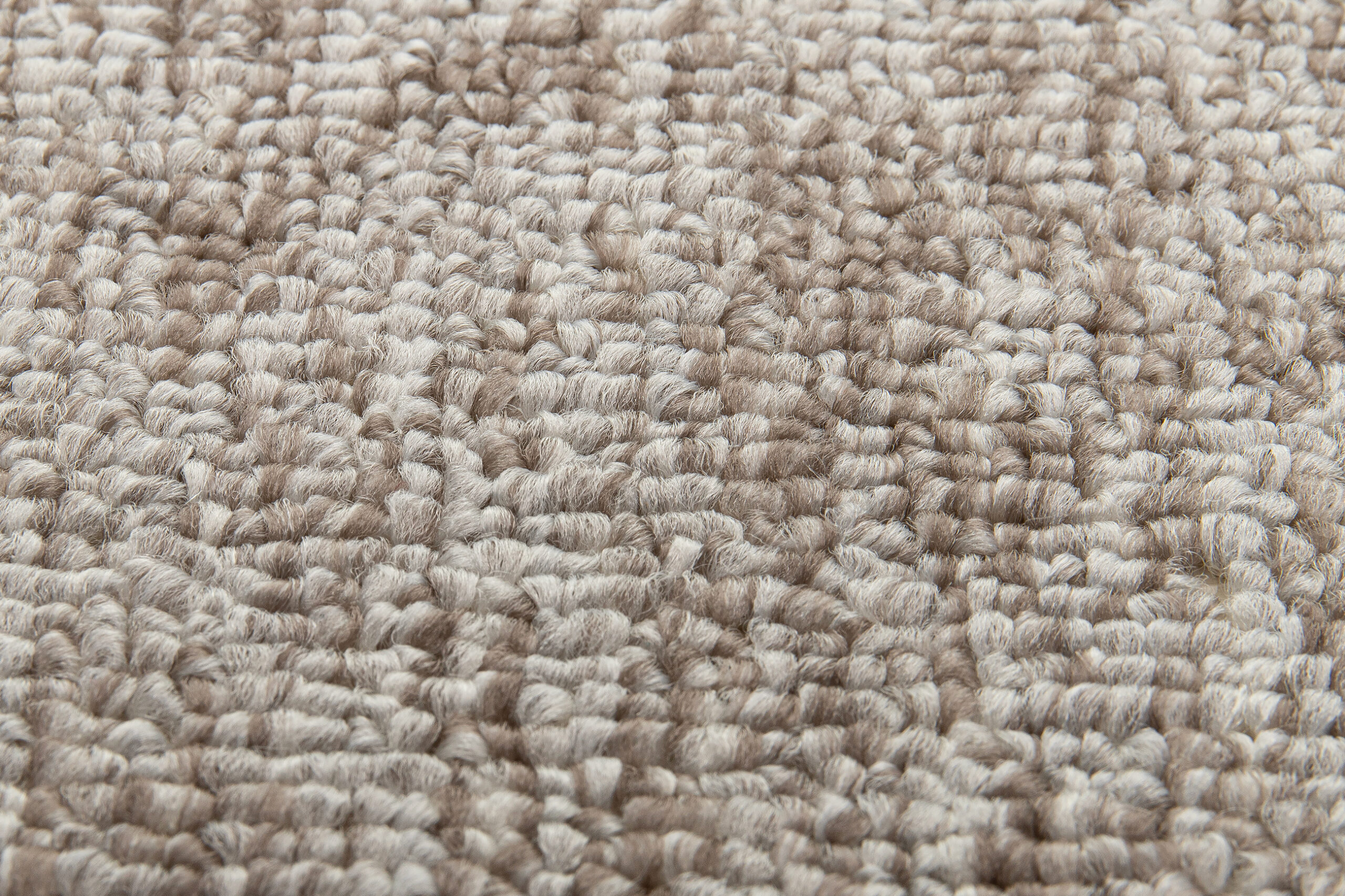 Tappeto Nizza Rotondo Beige Chiaro Moderno Antiscivolo