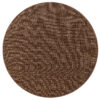 Tappeto Nizza Rotondo Marrone Moderno Antiscivolo