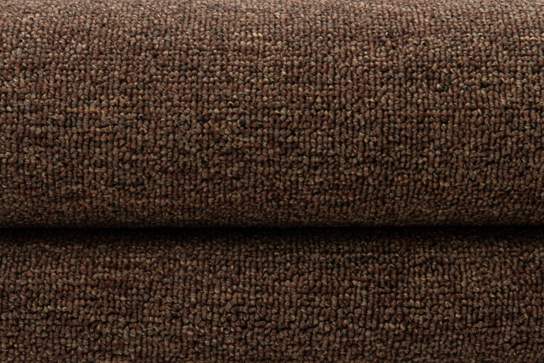 Tappeto Nizza Rotondo Marrone Moderno Antiscivolo