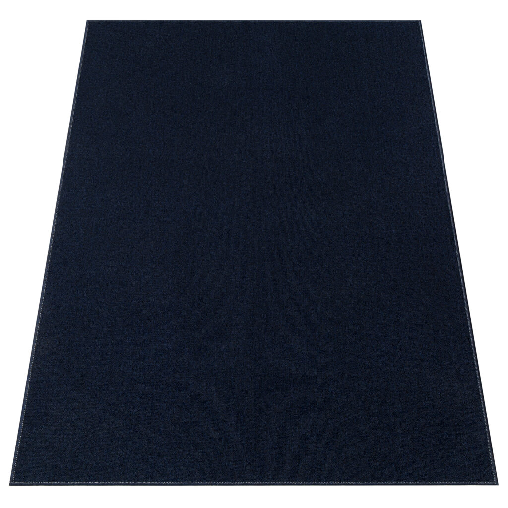 Tappeto Nizza Blu Navy Moderno Antiscivolo