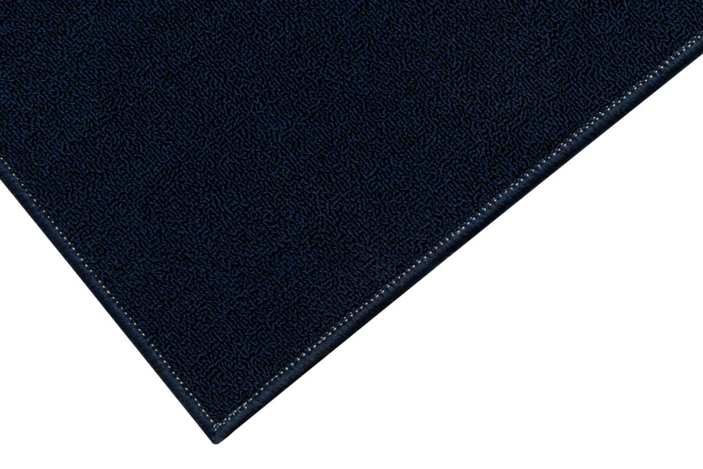 Tappeto Nizza Blu Navy Moderno Antiscivolo
