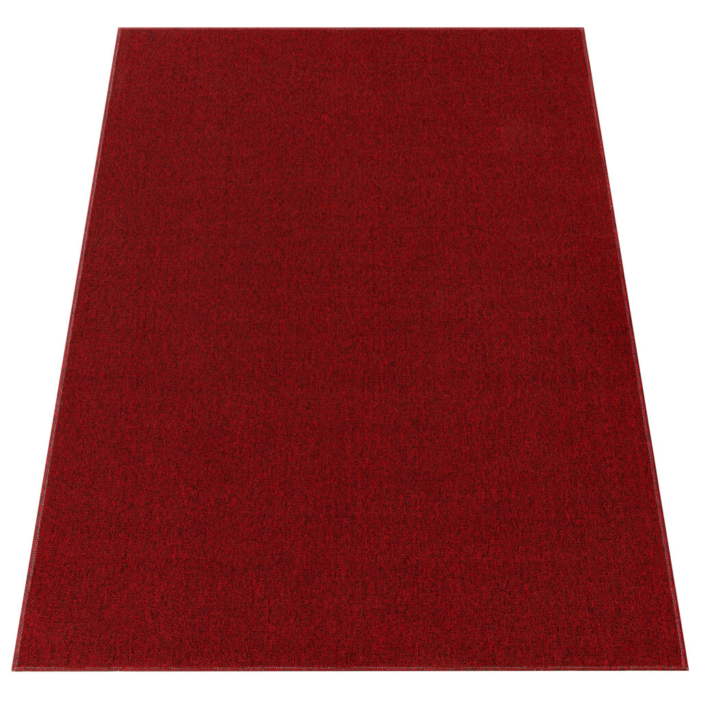 Tappeto Nizza Rosso Moderno Antiscivolo