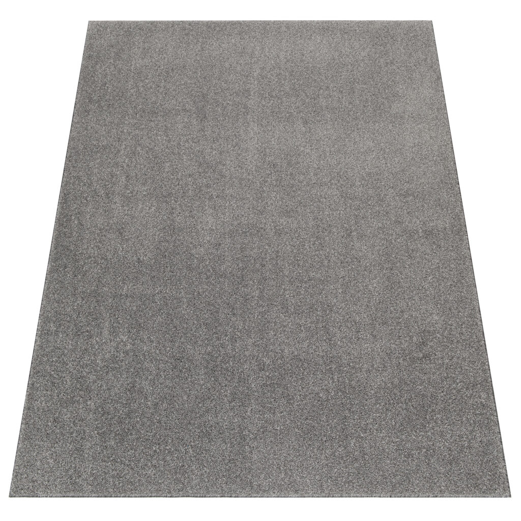 Tappeto Noyan Grigio Argento Moderno Antiscivolo