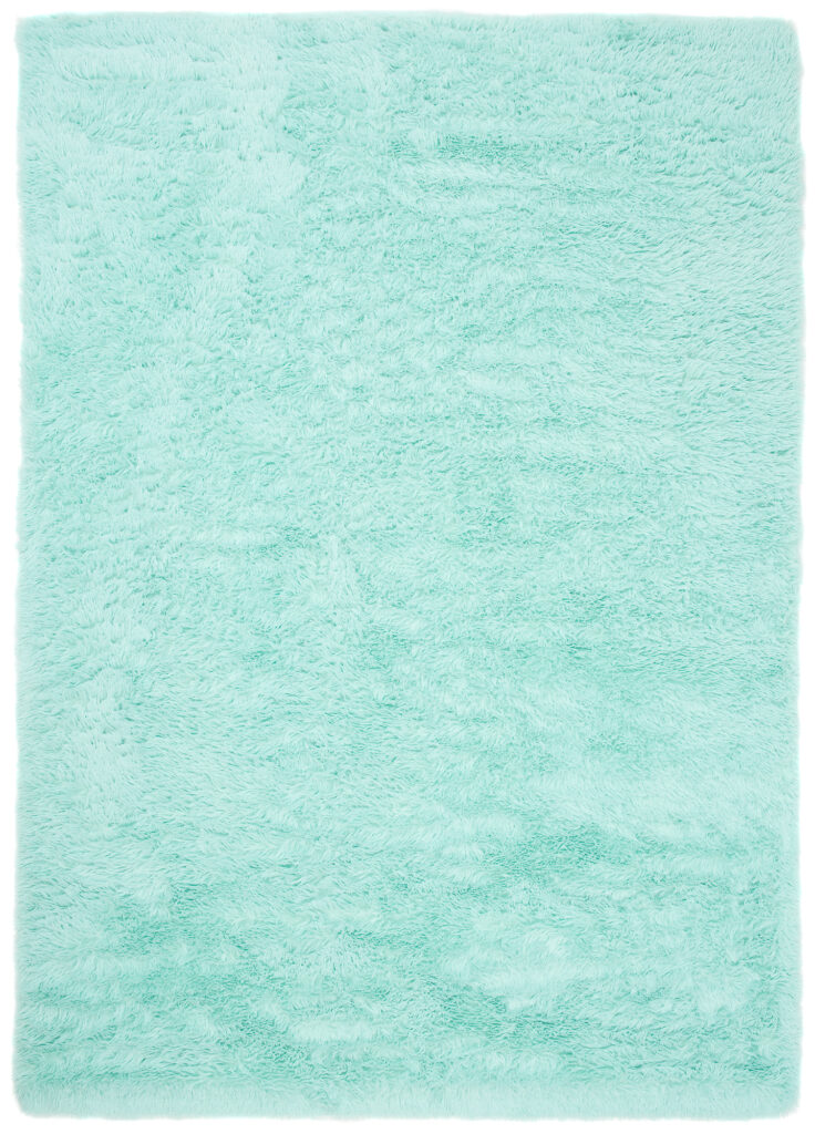 Tappeto Silk Antiscivolo Shaggy Menta