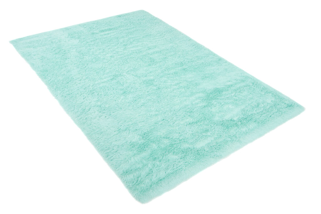 Tappeto Silk Antiscivolo Shaggy Menta
