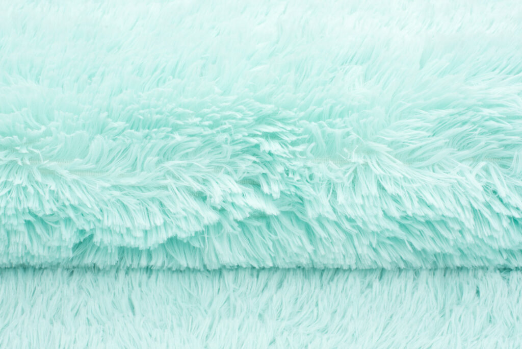 Tappeto Silk Antiscivolo Shaggy Menta