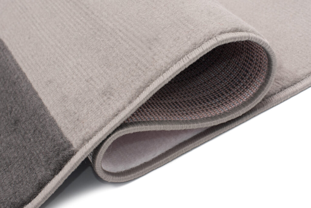 Tappeto Per Bambini Pinky Grigio Rosa Strisce