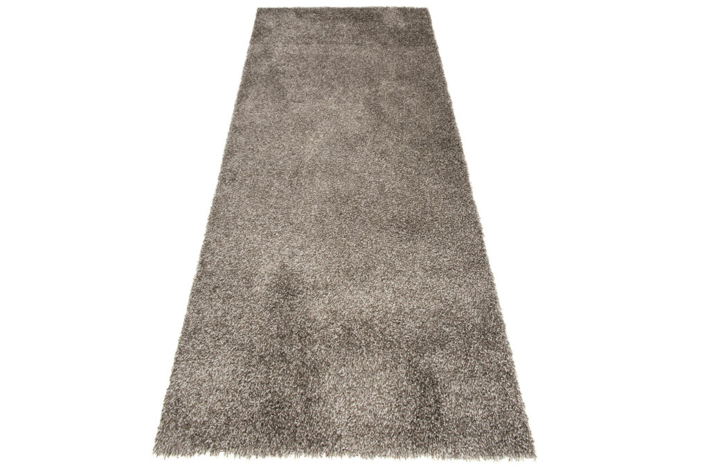 Tappeto Passatoia Essence Shaggy Monocolore Grigio Melange