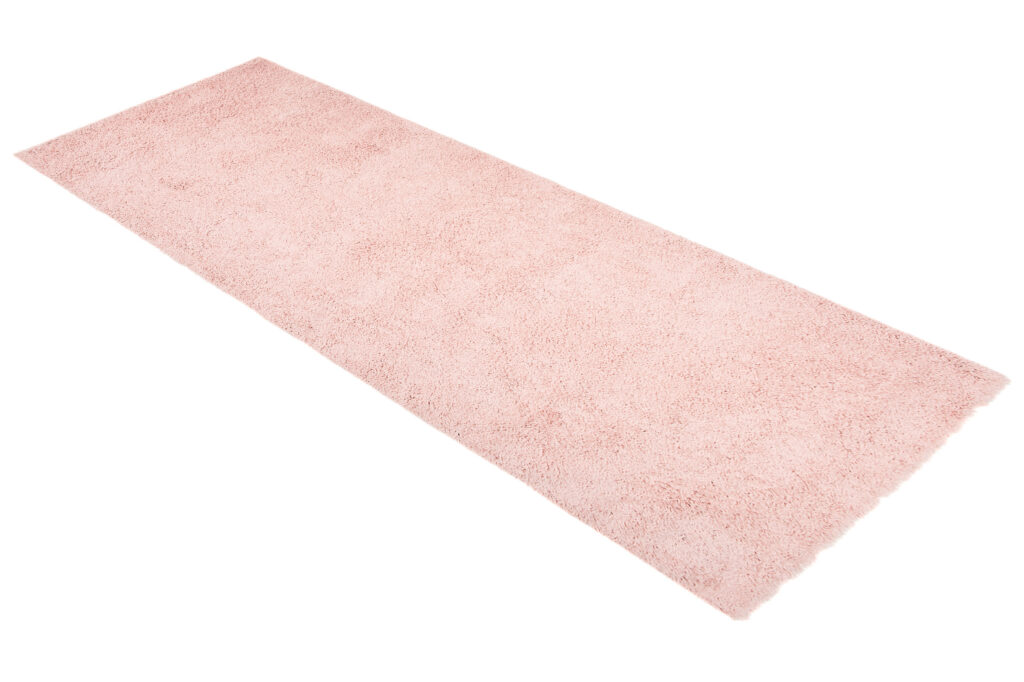 Tappeto Passatoia Essence Shaggy Monocolore Rosa