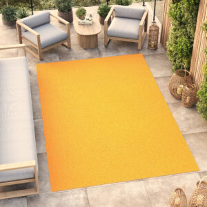 Tappeto Mono Interno Esterno Giallo