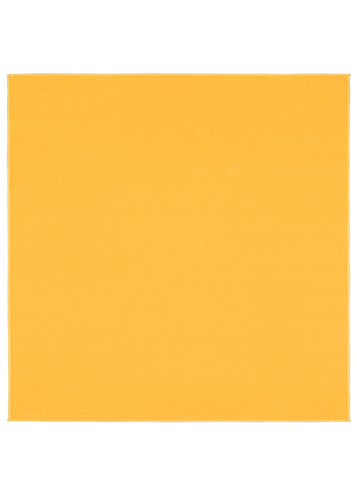Tappeto Mono Quadrato Interno Esterno Giallo