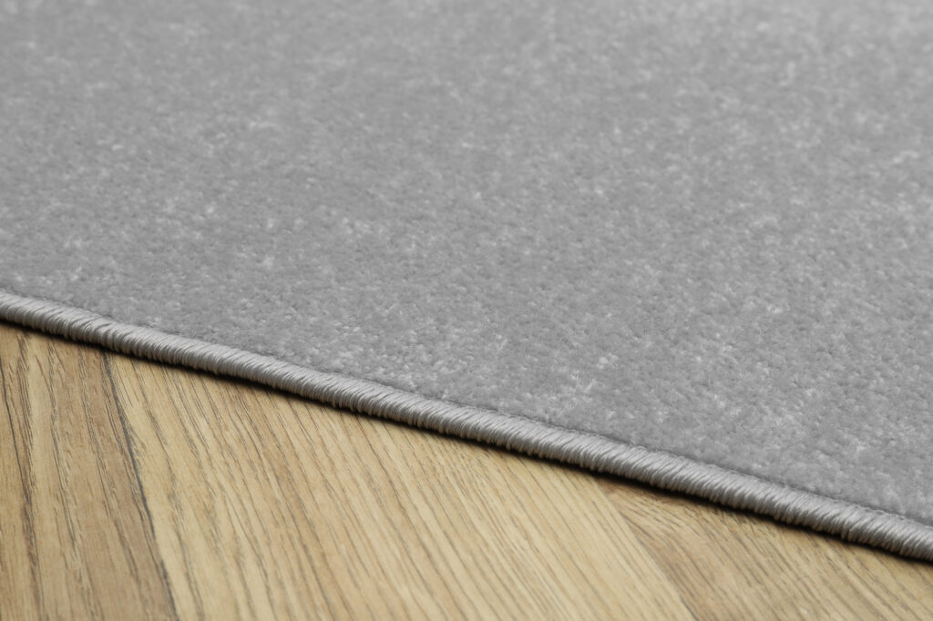 Tappeto Mono Quadrato Interno Esterno Grigio Chiaro