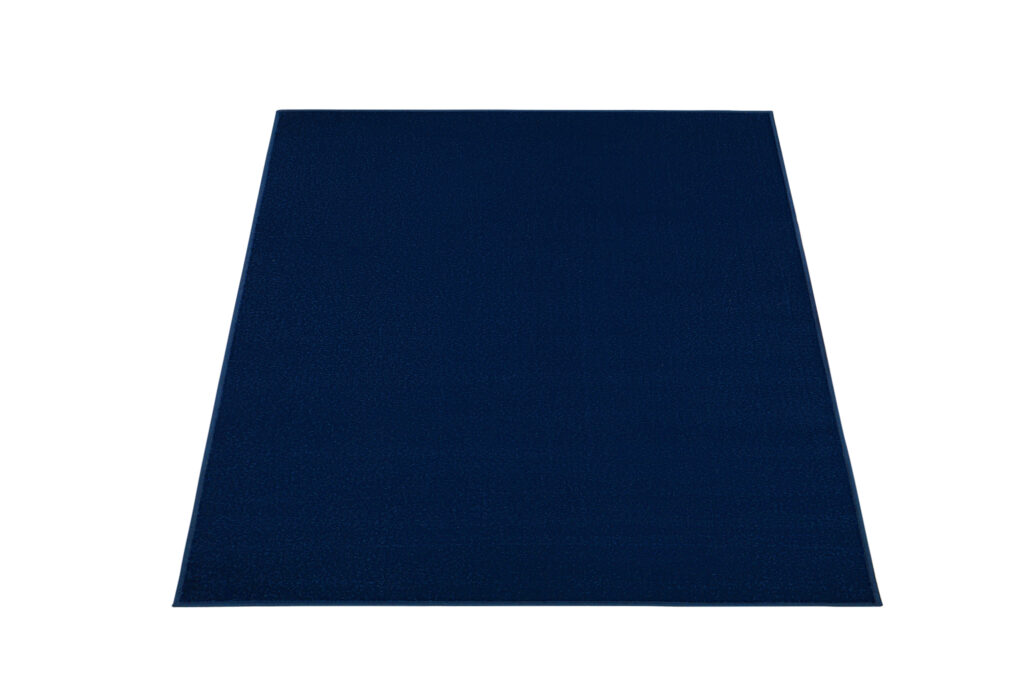 Tappeto Mono Quadrato Interno Esterno Blu Scuro