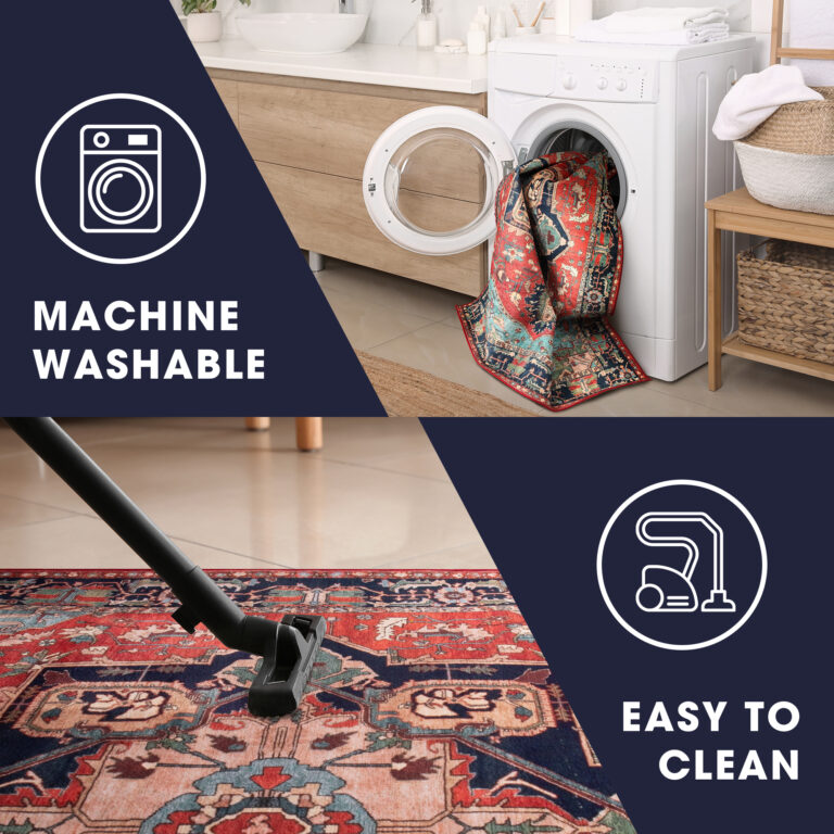 Tappeto Ritz Nero Grigio Floreale Ornamenti