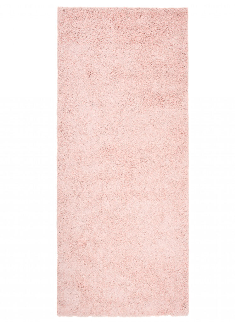 Tappeto Passatoia Essence Shaggy Monocolore Rosa
