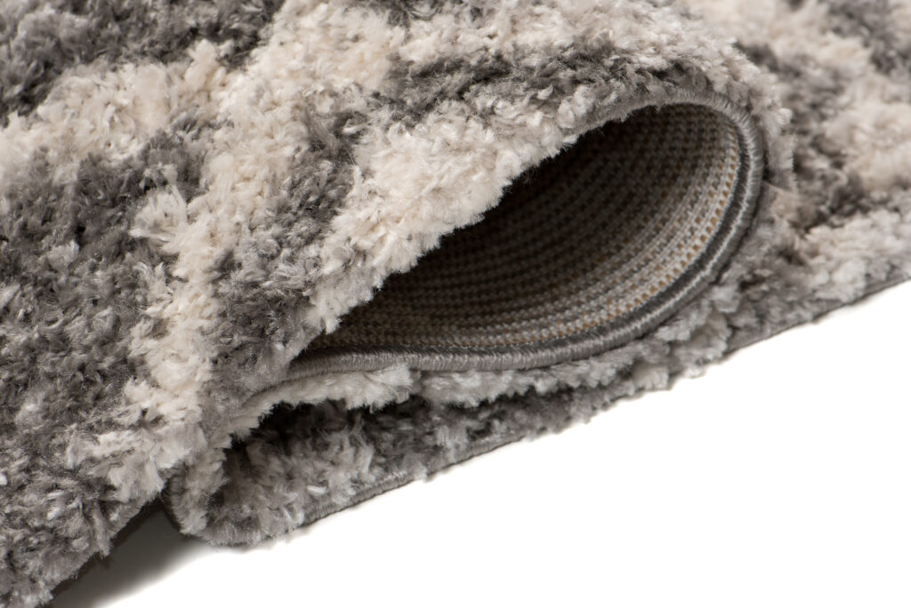 Tappeto Versay Grigio Crema Etnico con Frange