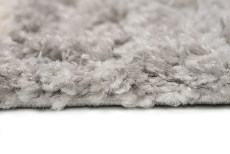 Tappeto Versay Grigio Crema Trellis con Frange