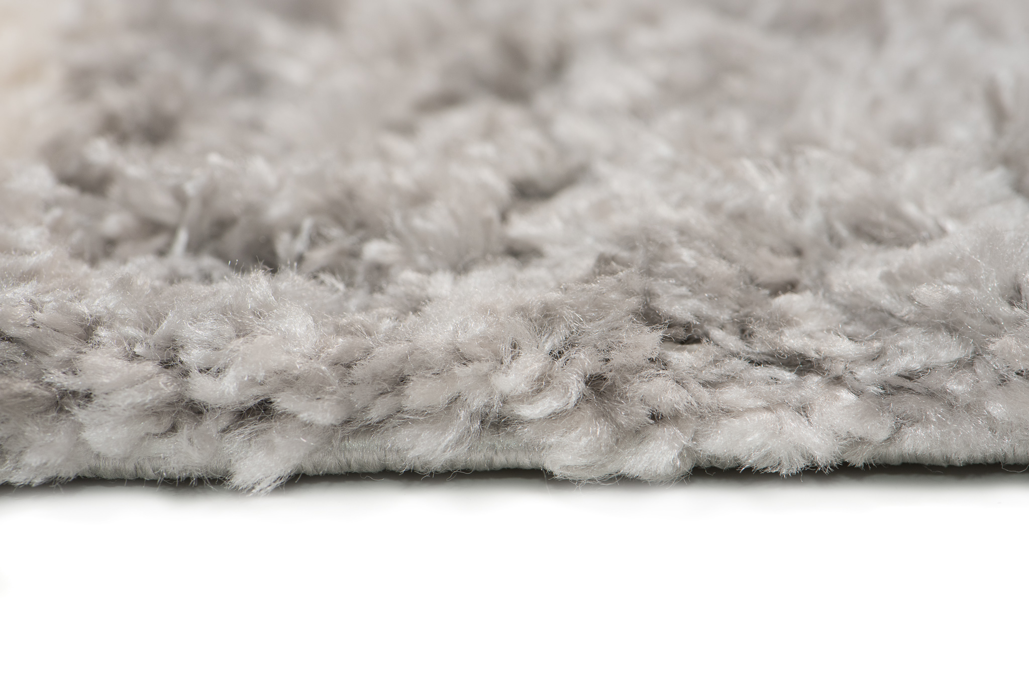 Tappeto Versay Grigio Crema Trellis con Frange