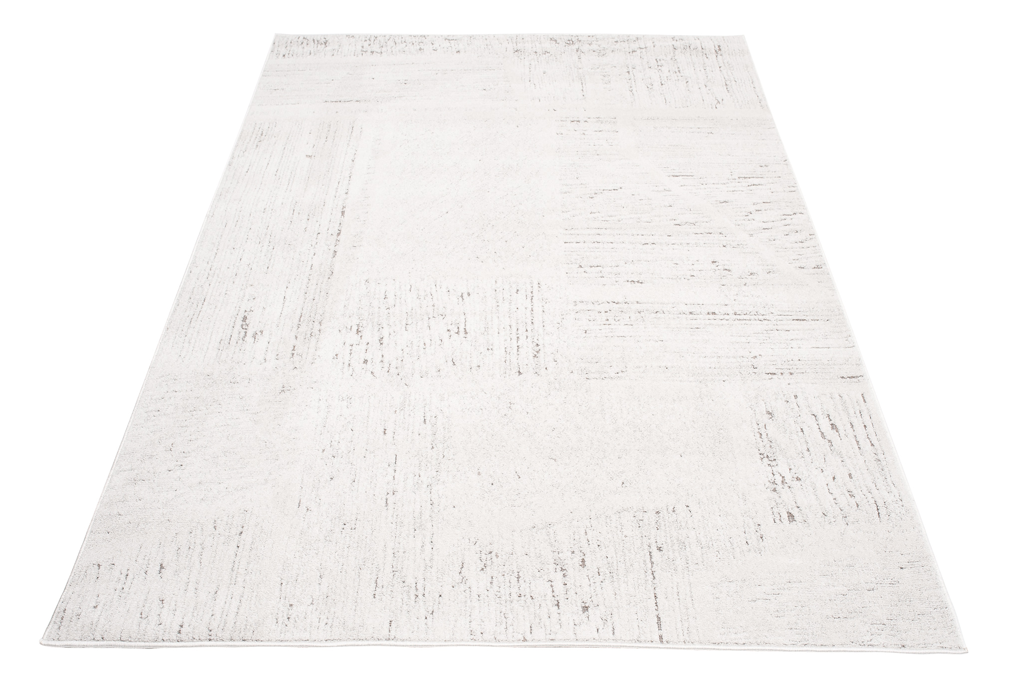 Tappeto Lotus Vintage Puntinato Avorio Beige Pelo Corto