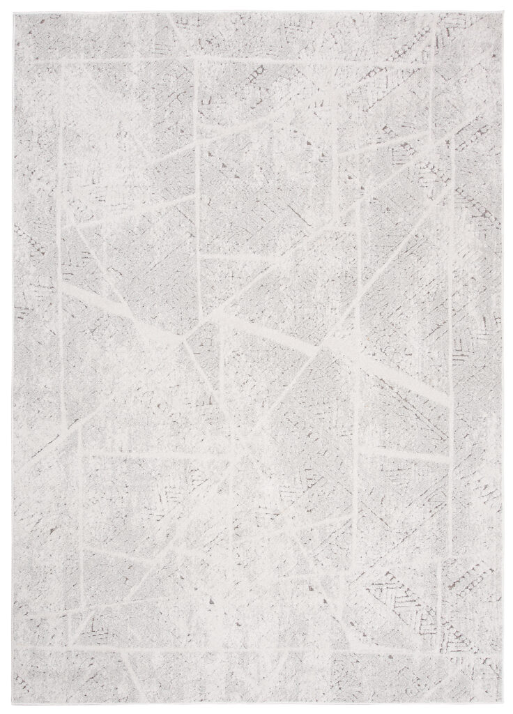 Tappeto Lotus Vintage Puntinato Avorio Beige Astratto Geometrico