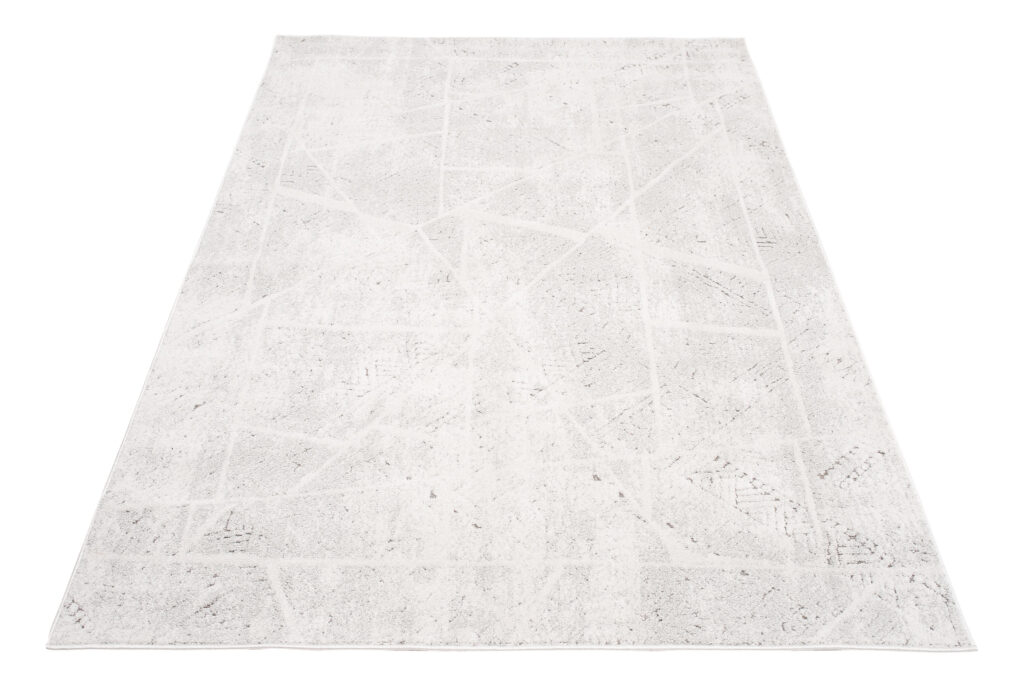 Tappeto Lotus Vintage Puntinato Avorio Beige Astratto Geometrico