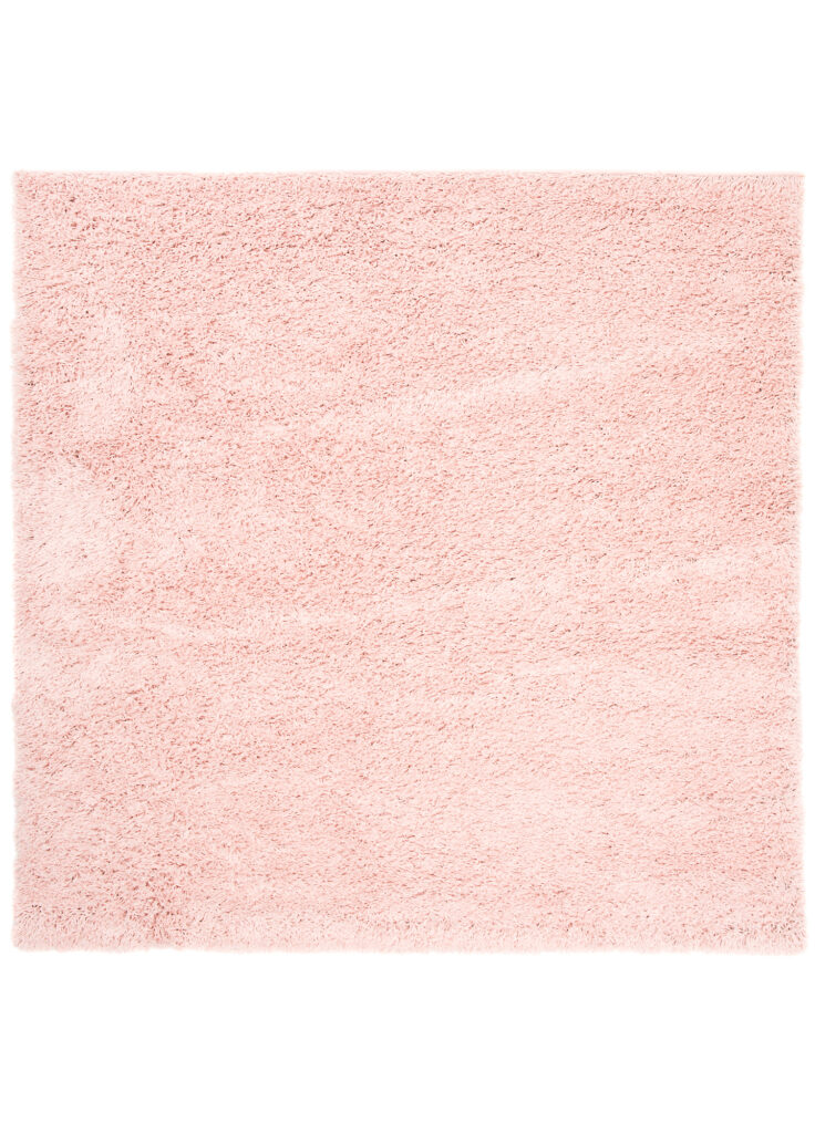 Tappeto Essence Quadrato Shaggy Rosa