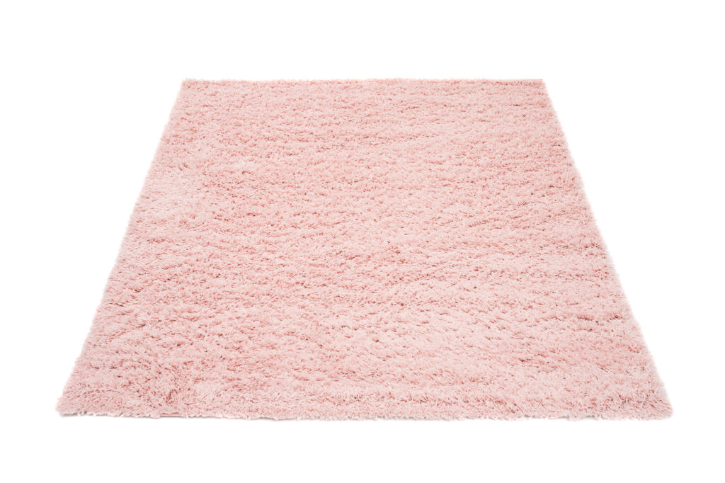Tappeto Essence Quadrato Shaggy Rosa