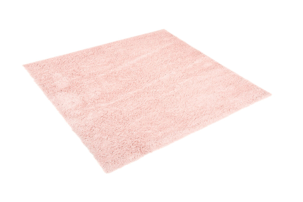 Tappeto Essence Quadrato Shaggy Rosa