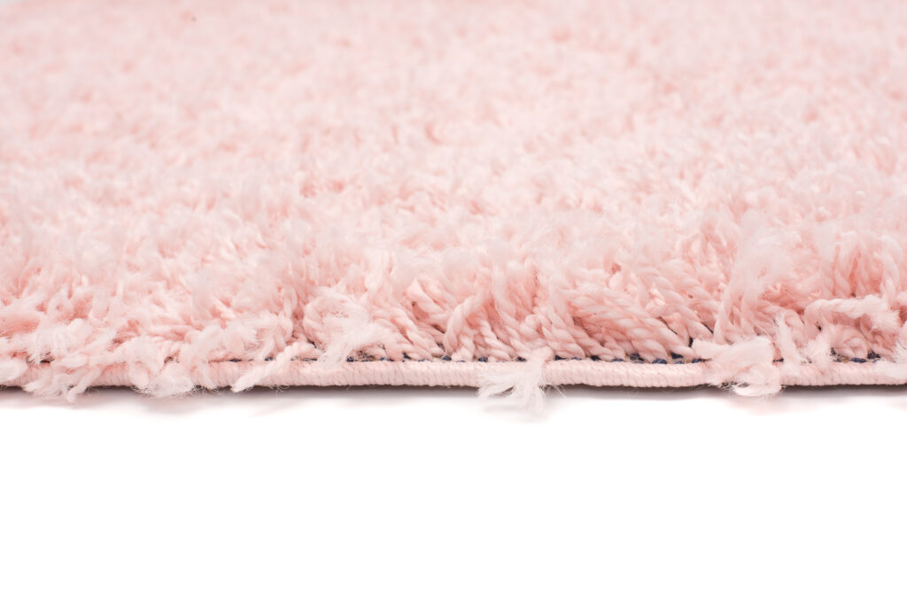 Tappeto Essence Quadrato Shaggy Rosa