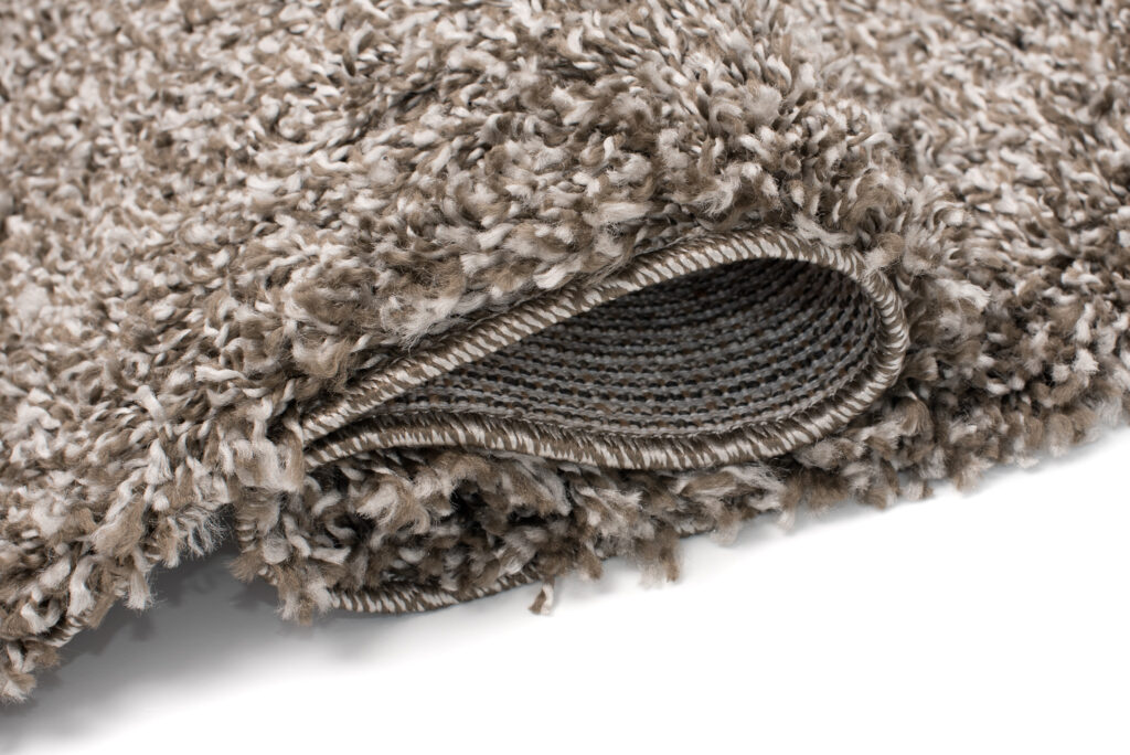 Tappeto Passatoia Essence Shaggy Monocolore Grigio Melange