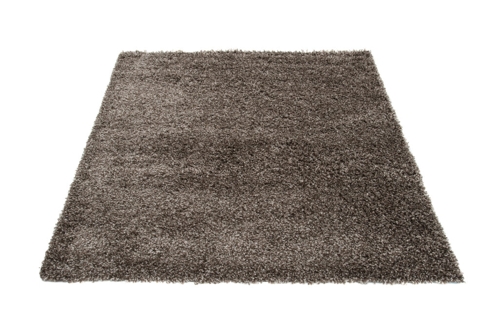 Tappeto Essence Quadrato Shaggy Taupe Grigio Melange