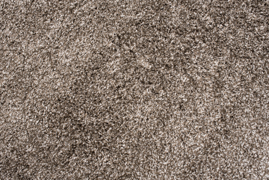 Tappeto Essence Quadrato Shaggy Taupe Grigio Melange
