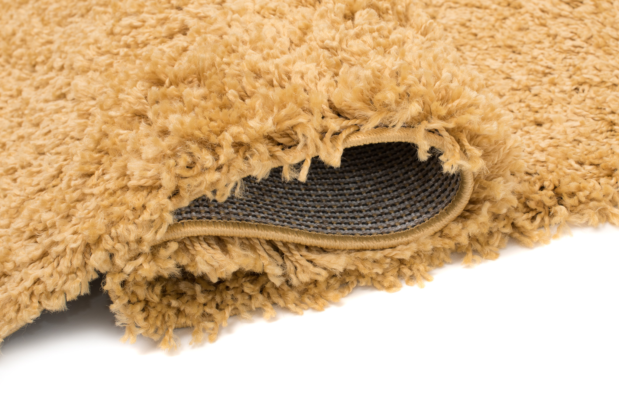 Tappeto Essence Quadrato Shaggy Senape